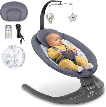 Babyschommel Automatisch | Grijs | Tweedekansje | OP=OP, Kinderen en Baby's, Overige merken, Schommelstoel, Ophalen of Verzenden
