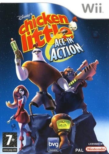 Chicken Little Ace in Action (Wii Nieuw), Spelcomputers en Games, Ophalen of Verzenden, Nieuw