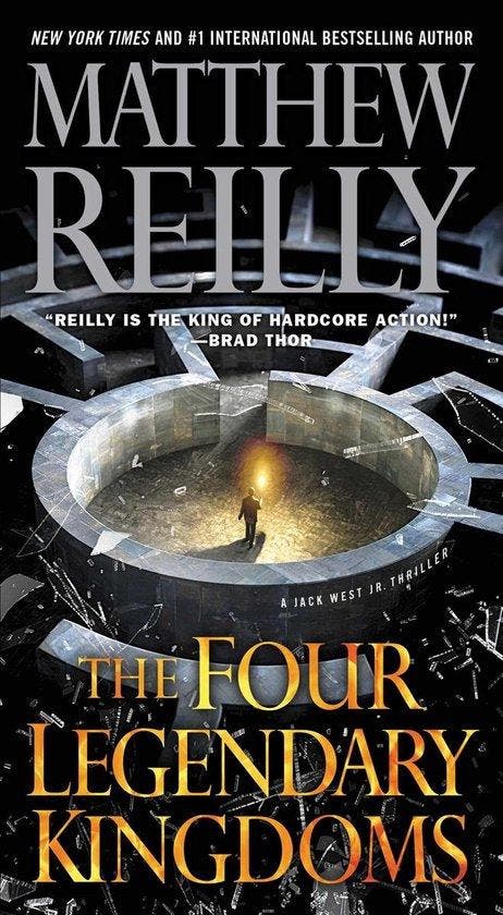 The Four Legendary Kingdoms 9781501167171 Matthew Reilly, Boeken, Taal | Engels, Zo goed als nieuw, Verzenden