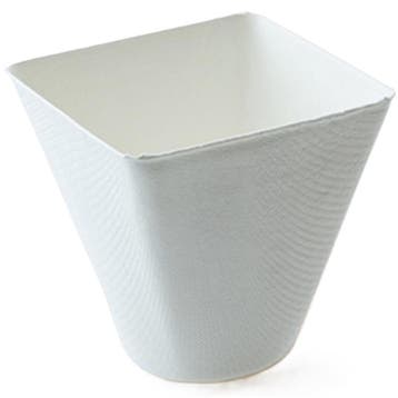 Sier Bagastro Suikerriet Bakje Conisch 7,2x7,2x7,2cm 40st.**, Verzenden, Nieuw