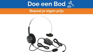 Bieden: Vertex VC24 VOX | PTT headset with microphone - A08, Ophalen of Verzenden, Nieuw, Communicatie
