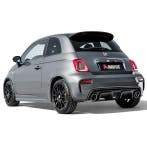 Fiat Abarth 595/595C  Akrapovic link pipe with valve, Verzenden
