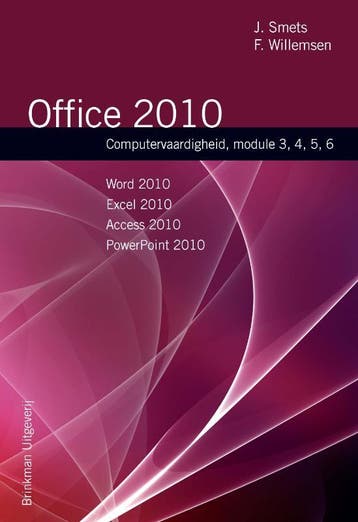 Office 2010 9789057522031, Verzenden, Zo goed als nieuw