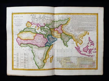 World-Map - Mappamondo / Aardbol; R. Wilkinson - Eslam of, Nieuw