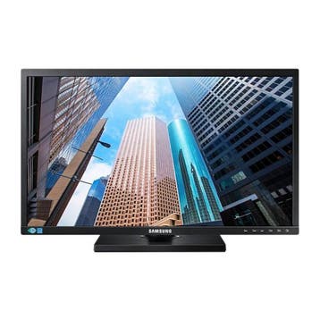 Samsung S24E650BW - 24 inch - 1920x1200 - DVI - VGA - Zwart, Verzenden, Refurbished