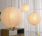 Wabi-Sabi LED Hanglamp – Japanse Rijstpapier Plafondlamp, Verzenden, Nieuw