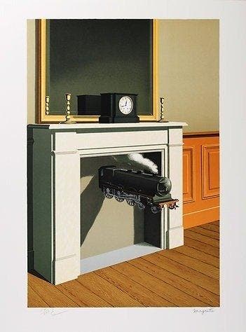 René Magritte (after) - La Durée Poignardée