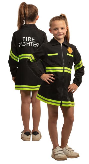 Brandweer jurkje kind Zwart, Ophalen of Verzenden, Nieuw