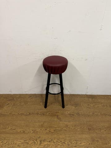 Barkruk Gezellig Rood - K1104 Vintage/Café, Ophalen, Nieuw