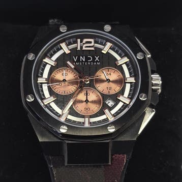 VNDX Wise Man Silicon LB11899-17 Herenhorloge | nette Staat, Ophalen of Verzenden, Nieuw