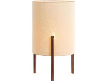 Light & Living Litto - Tafellamp - Donkerbruin Hout -, Verzenden, Nieuw