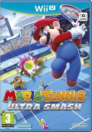 Mario Tennis Ultra Smash (Nintendo wii U tweedehands game), Ophalen of Verzenden, Zo goed als nieuw