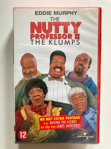 THE NUTTY PROFESSOR 2: THE KLUMPS (PLEASE READ REMARKS), Cd's en Dvd's, VHS | Film, Verzenden, Gebruikt