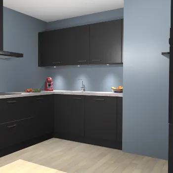 Zwarte keuken Noorwegen 47794, Verzenden, Nieuw