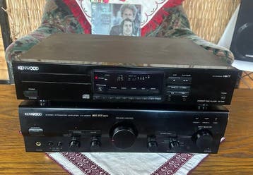 Kenwood - KA-4050R (versterker) + DP-1080 (CD-speler), Nieuw