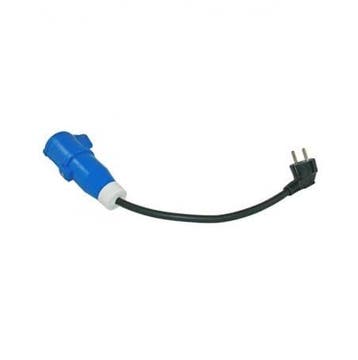 Adapterkabel CEE - 40 cm, Caravans en Kamperen, Ophalen of Verzenden, Nieuw