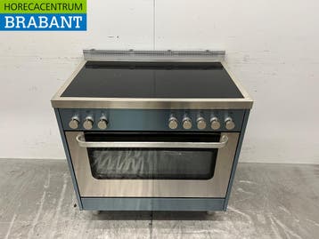 RVS Saro Inductiefornuis met oven 400V Horeca, Ophalen of Verzenden, Nieuw zonder verpakking