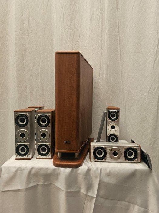 Denon - DSW-3L + SC-A3L + SC-C3L Luidsprekerset, Audio, Tv en Foto, Radio's