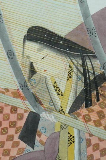 Absolute Auction – Japanese Hanging Scroll Heian Beauty by