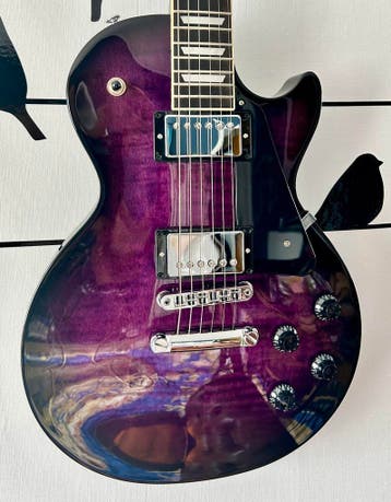 Gibson Les Paul Studio Session Dark Purple Burst, Muziek en Instrumenten, Ophalen of Verzenden, Zo goed als nieuw, Solid body