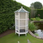 Voliere Woodland Hexagon Cottage – Houten buitenvolière v, Dieren en Toebehoren, Vogels | Hokken en Kooien, Verzenden, Nieuw, Hout