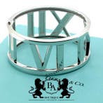 Tiffany &amp; Co. Atlas 18 Karaat Witgoud Armband Maat 17, Ophalen of Verzenden, Zo goed als nieuw, Goud, Goud