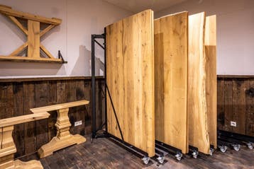 Groothandel in tafelbladen, onderstellen, en meubelhout, Huis en Inrichting