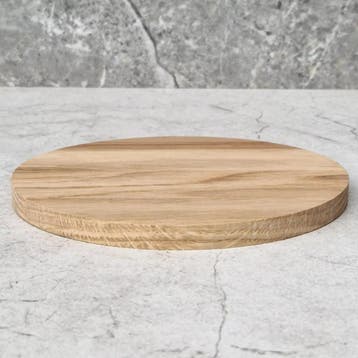 HOCHO Eikenhouten Pannenonderzetter Ø150mm – Stijlvol & H, Ophalen of Verzenden, Nieuw