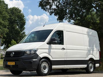 Volkswagen Crafter 35 2.0 TDI L3H2||140PK|airco|cruise|achte, Stof, Gebruikt, Euro 6, Volkswagen