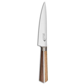 Déglon Utility mes – 15 cm – Eiken & walnoot handvat, Ophalen of Verzenden, Nieuw, Hout