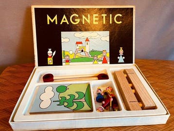 Bordspel - MAGNETIC - Hout