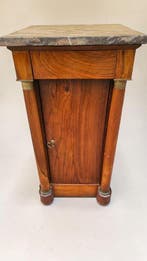 Nachtkastje - Walnoot - Franse Keizerrijk