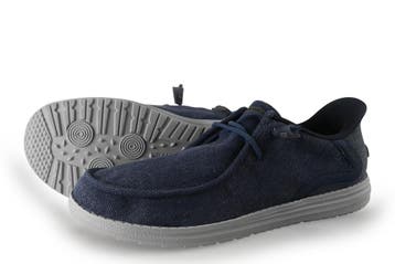 Skechers Sneakers in maat 43 Blauw, Kleding | Heren, Schoenen, Skechers, Verzenden, Blauw, Sneakers of Gympen