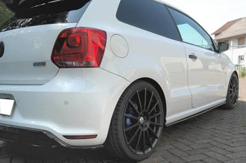 Side Skirts Diffusers Volkswagen Polo WRC Mk5, Auto-onderdelen, Carrosserie en Plaatwerk, Verzenden, Nieuw