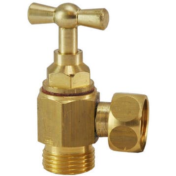 Riko Hoekstopkraan 3200 - 3/8x3/8 - Messing, Ophalen of Verzenden, Nieuw