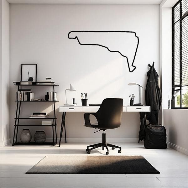 Muursticker Formule 1: Autodromo Hermanos Rodriguez - Mexico, Hobby en Vrije tijd, Stickers en Plaatjes, Sticker, Nieuw, Verzenden