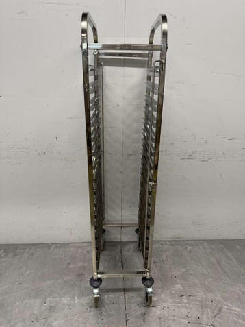 RVS Regaalwagen 16 x 1/1 GN gastronorm 173,5 cm Horeca, Zakelijke goederen, Ophalen of Verzenden, Nieuw in verpakking