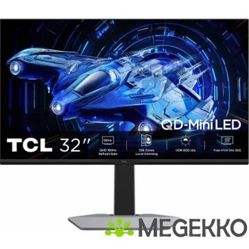TCL 32G64 32  QHD 180Hz QD-Mini-LED VA Gaming Monitor, Verzenden, Nieuw, TCL