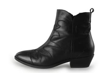 Manfield Enkellaarzen in maat 42 Zwart, Kleding | Dames, Schoenen, Verzenden, Zwart, Lage of Enkellaarzen, Zo goed als nieuw