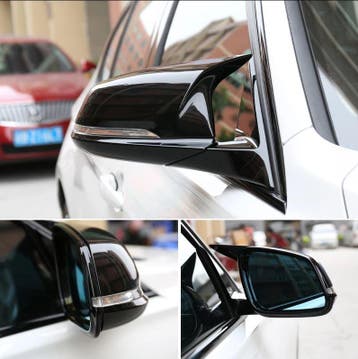 Spiegelkappen zwart ter vervanging geschikt voor BMW F39,