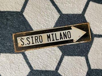 San Siro - Bord, Kunstwerk, Nieuw