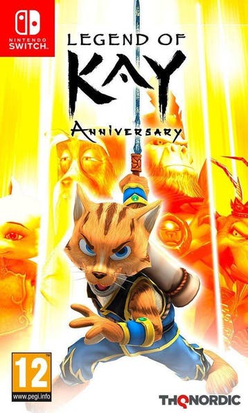 Switch Legend of Kay Anniversary, Spelcomputers en Games, Spelcomputers | Nintendo Switch, Verzenden, Zo goed als nieuw