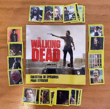 The Walking Dead – Complete Sticker Album + Stickers – Fox /, Nieuw
