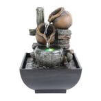 Zen tafelfontein met LED – decoratieve binnenfontein, Verzenden, Nieuw in verpakking
