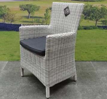Capri Menorca dining tuinset 220x100xH75 cm 7-delig, Ophalen of Verzenden, Nieuw, Wicker