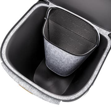 Boodschappentrolley Grijs Alu 56L 31x24x54cm (Voor in Huis), Verzenden, Nieuw