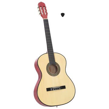 vidaXL Gitaar klassiek beginner 4/4 39 lindenhout, Verzenden, Nieuw
