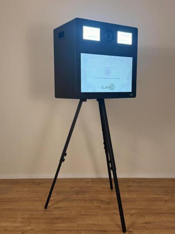 All-in-one Photobooth Zwart | Te koop met 1 jaar garantie, Nieuw