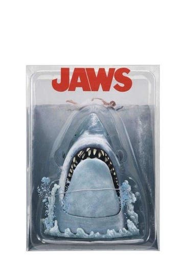 NECA - NECA Jaws 50th Anniversary Poster Series 3D Shark, Nieuw