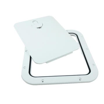 Nuova Rade Afneembaar Inspectieluik met Slot 306 x 356 mm, Watersport en Boten, Bootonderdelen, Ophalen of Verzenden, Nieuw